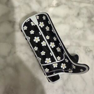 Cowgirl boot hair clip